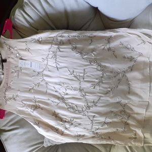 White house blk market blouse size 4 women's blouse.